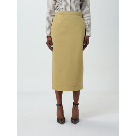 Max Mara Skirt Woman Mustard